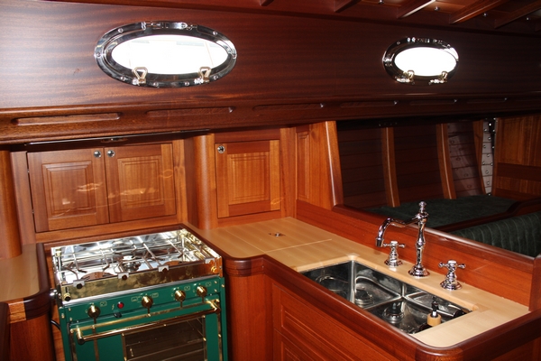 The galley on ITALMAS