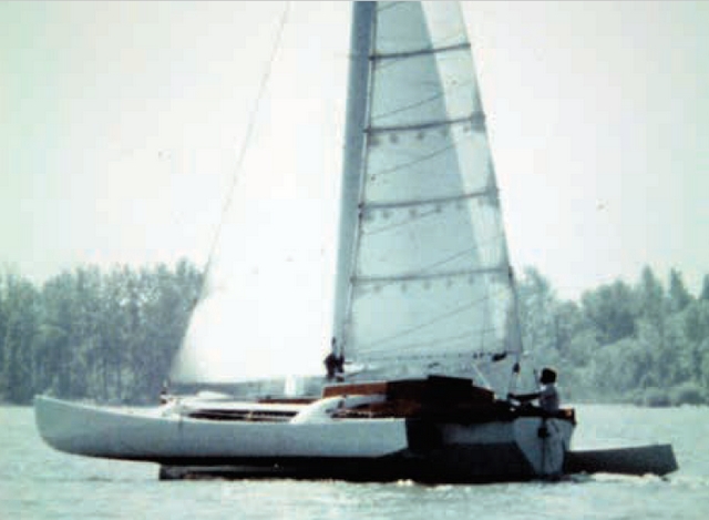 Jan Gougeon Survived FLICKA's capsize in the Atlantic Ocean in 1979.