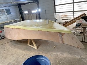 Jacques Coon's custom drift boat build.