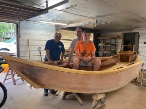 Jacques Coon's custom drift boat build.