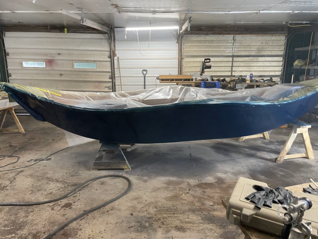 Jacques Coon's custom drift boat build.