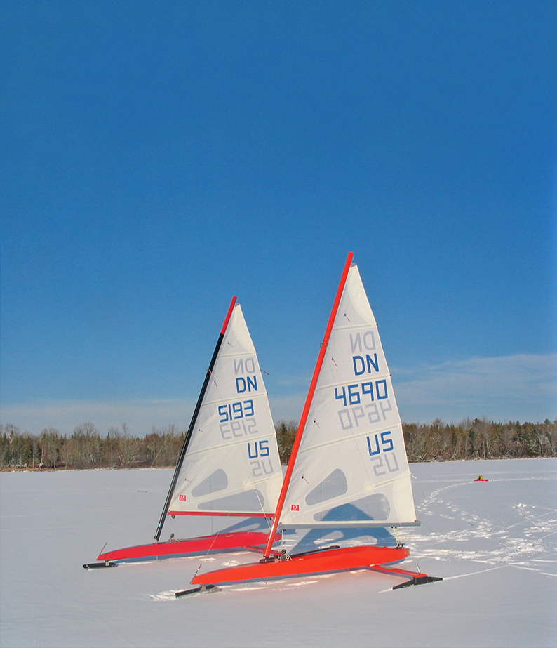 "DN Iceboat Building" by David Fortier - Epoxyworks 57