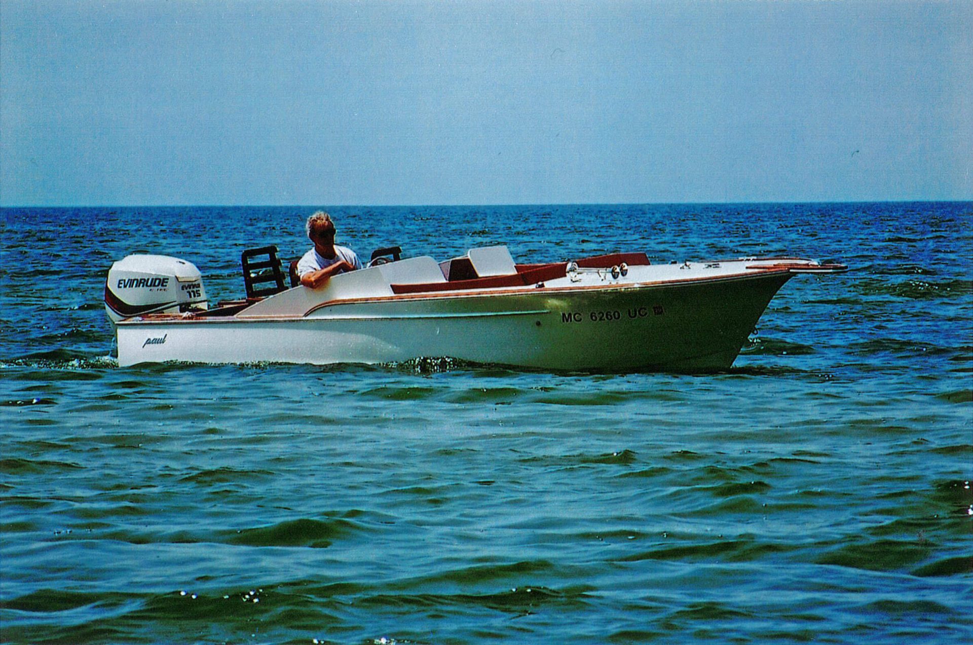 Sport Fishing boat on the water